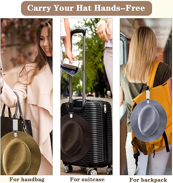 Hat Clip For Travel Bag