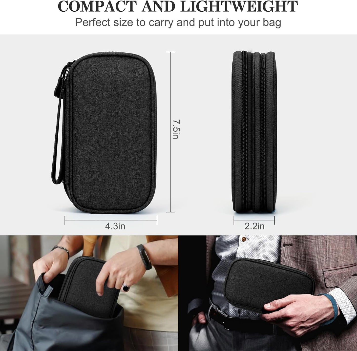 Travel Cable Organizer Pouch - Perfect for Cruise