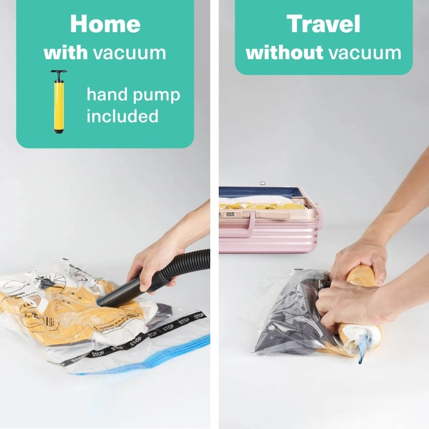 Vacuum Storage Bags with Pump